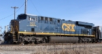 CSX 937 brings up the rear of a coal train